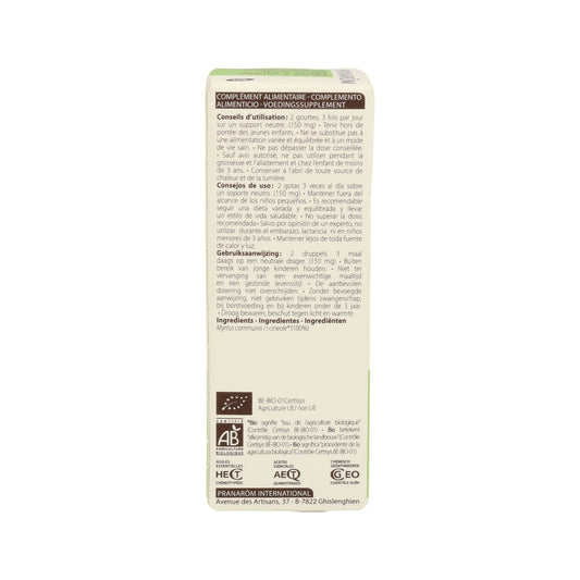 Pranarôm Aceite Esencial de Mirto Verde BIO 5ml