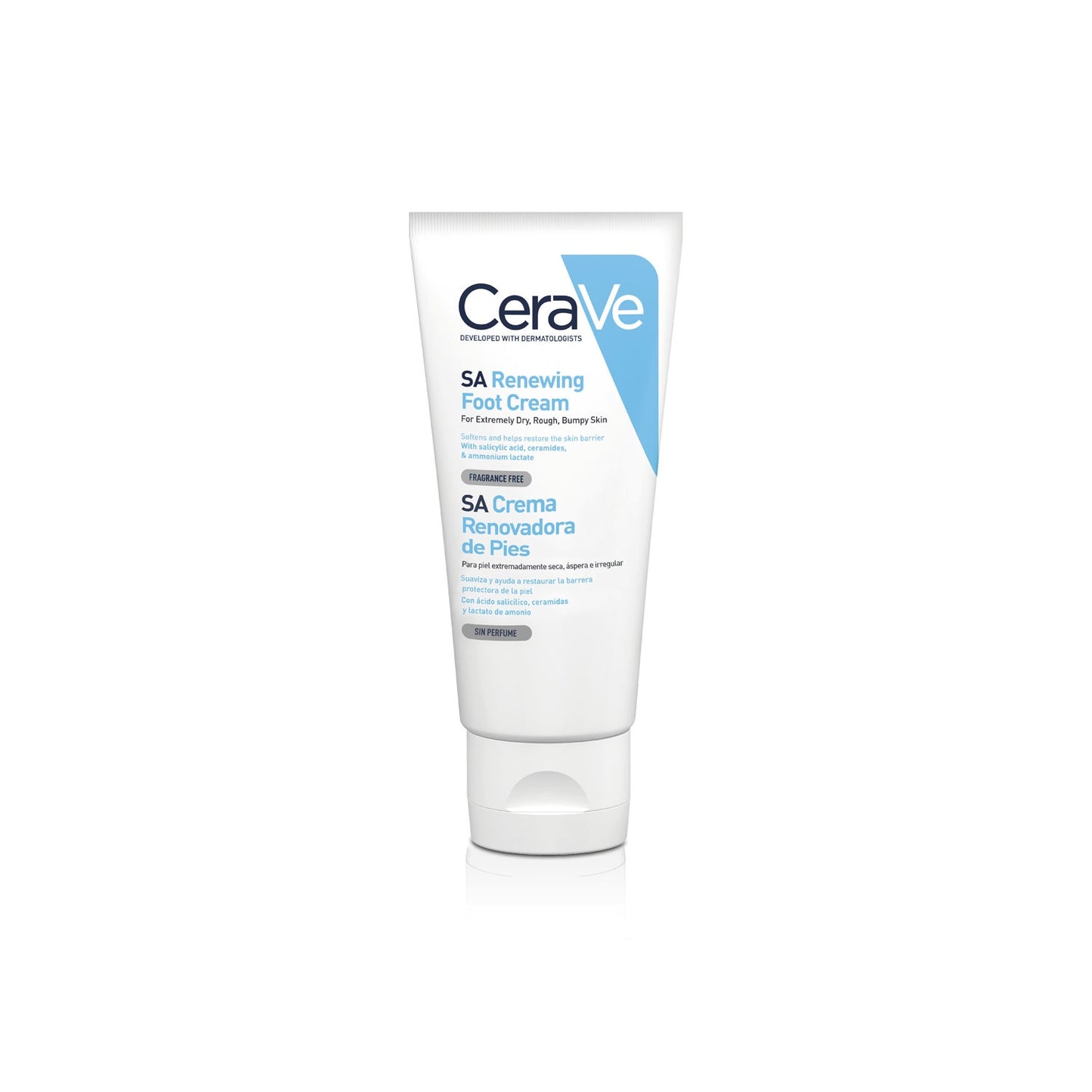 CeraVe® SA Crema Renovadora de Pies con Ácidolicílico 88ml