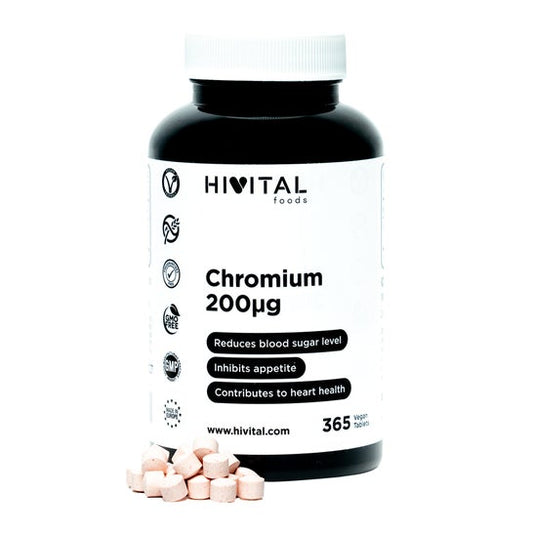 HIVITAL Cromo Picolinato 200 mcg 365 comp