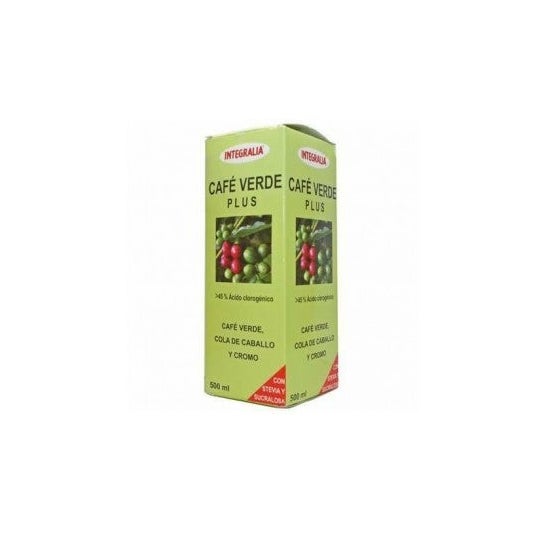 Integalia Cafe Verde Plus Jarabe 500ml