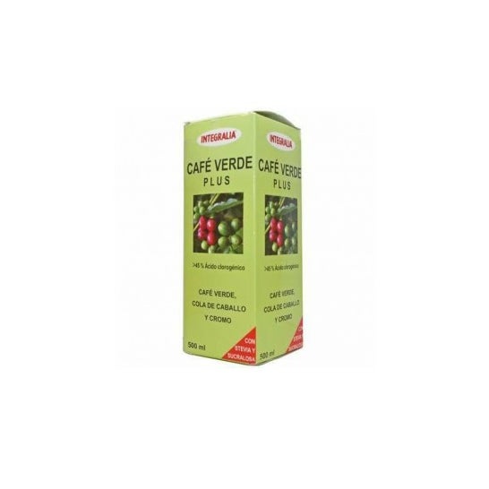 Integalia Cafe Verde Plus Jarabe 500ml