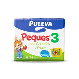 Puleva Peques 3 Cereales y Fruta 3x200ml