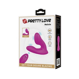 Pretty Love Melvin Dual Stimulator Fuchsia 1ud