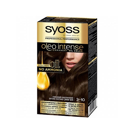 Syoss Oleo Intense Permanent Oil Color Castaño 3-10 50 ml