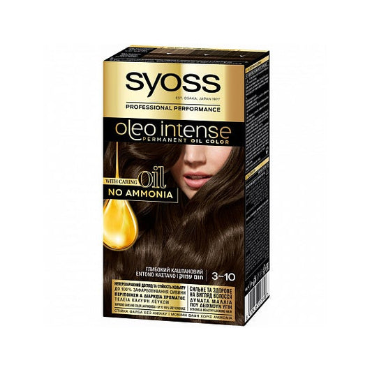 Syoss Oleo Intense Permanent Oil Color Castaño 3-10 50 ml
