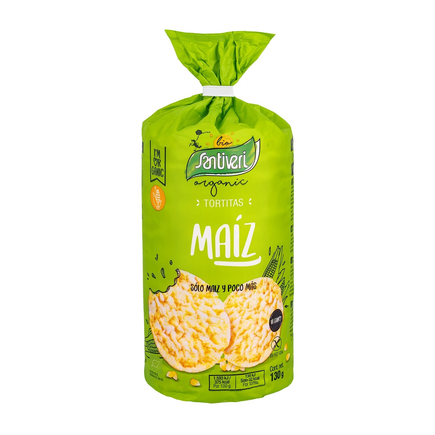 Pasteles de Maíz Bio 130 g