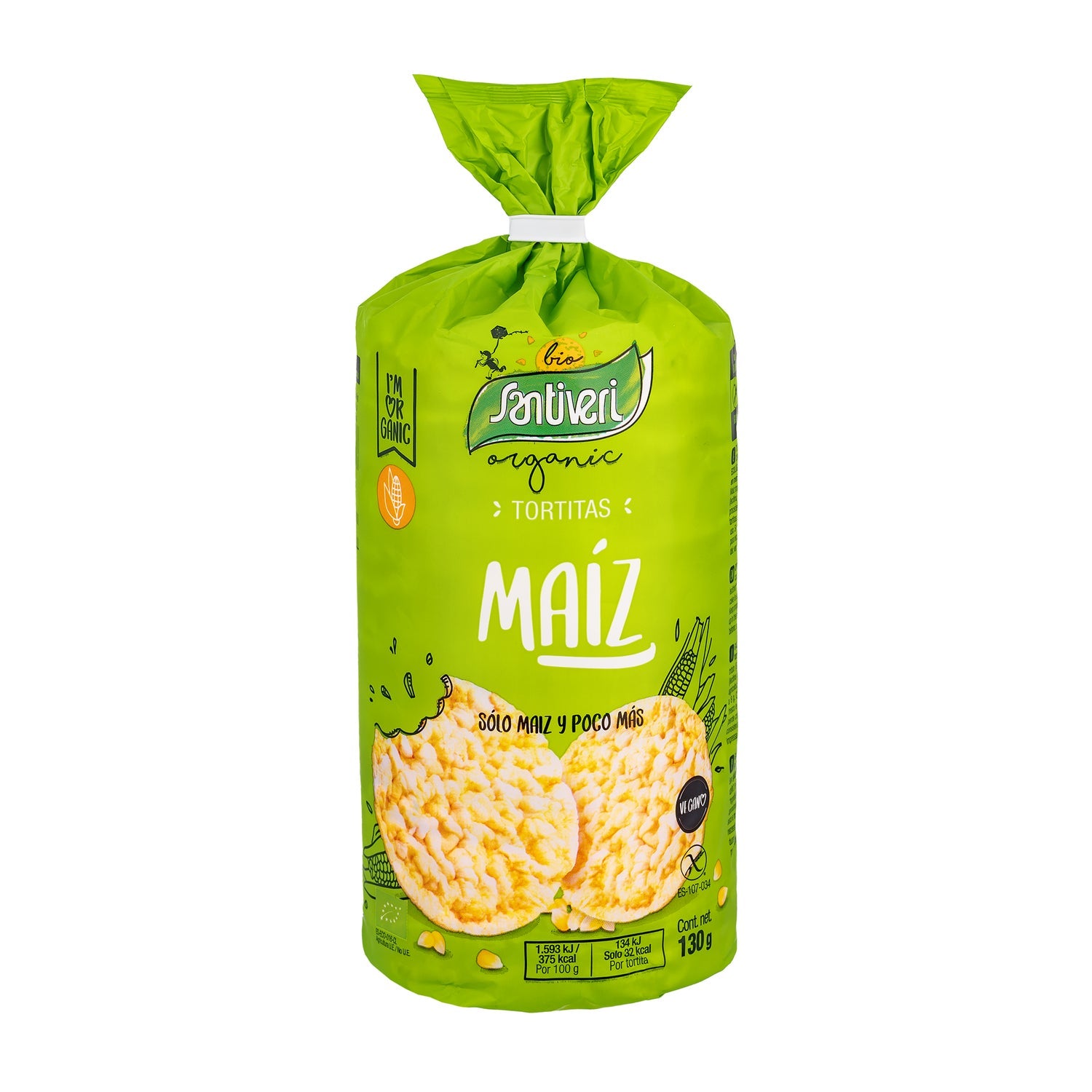 Pasteles de Maíz Bio 130 g