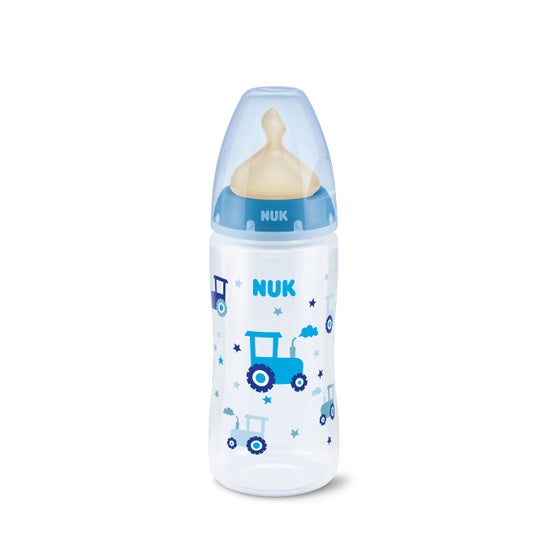 Nuk Biberón Tetina Látex Boca Ancha Talla2 300ml