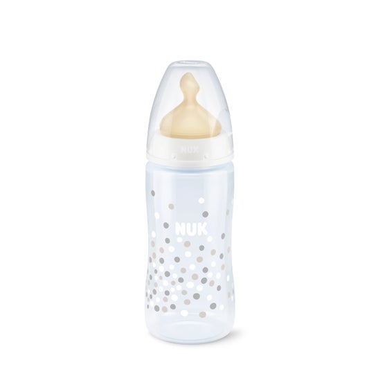 Nuk Biberón Tetina Látex Boca Ancha Talla2 300ml