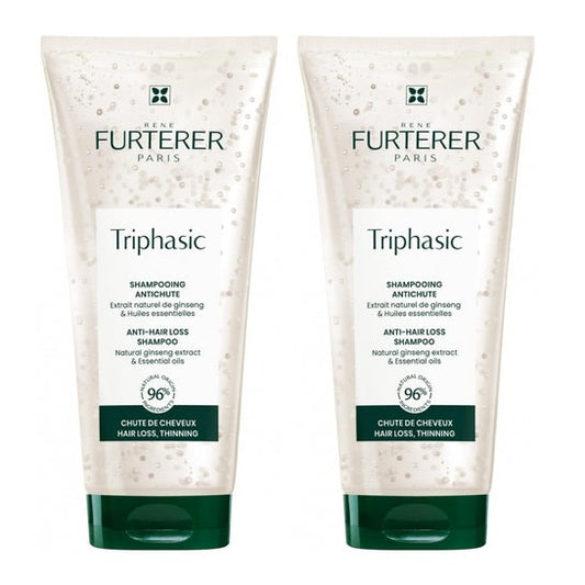 René Furterer Triphasic Champú Anticaída 2x200 ml