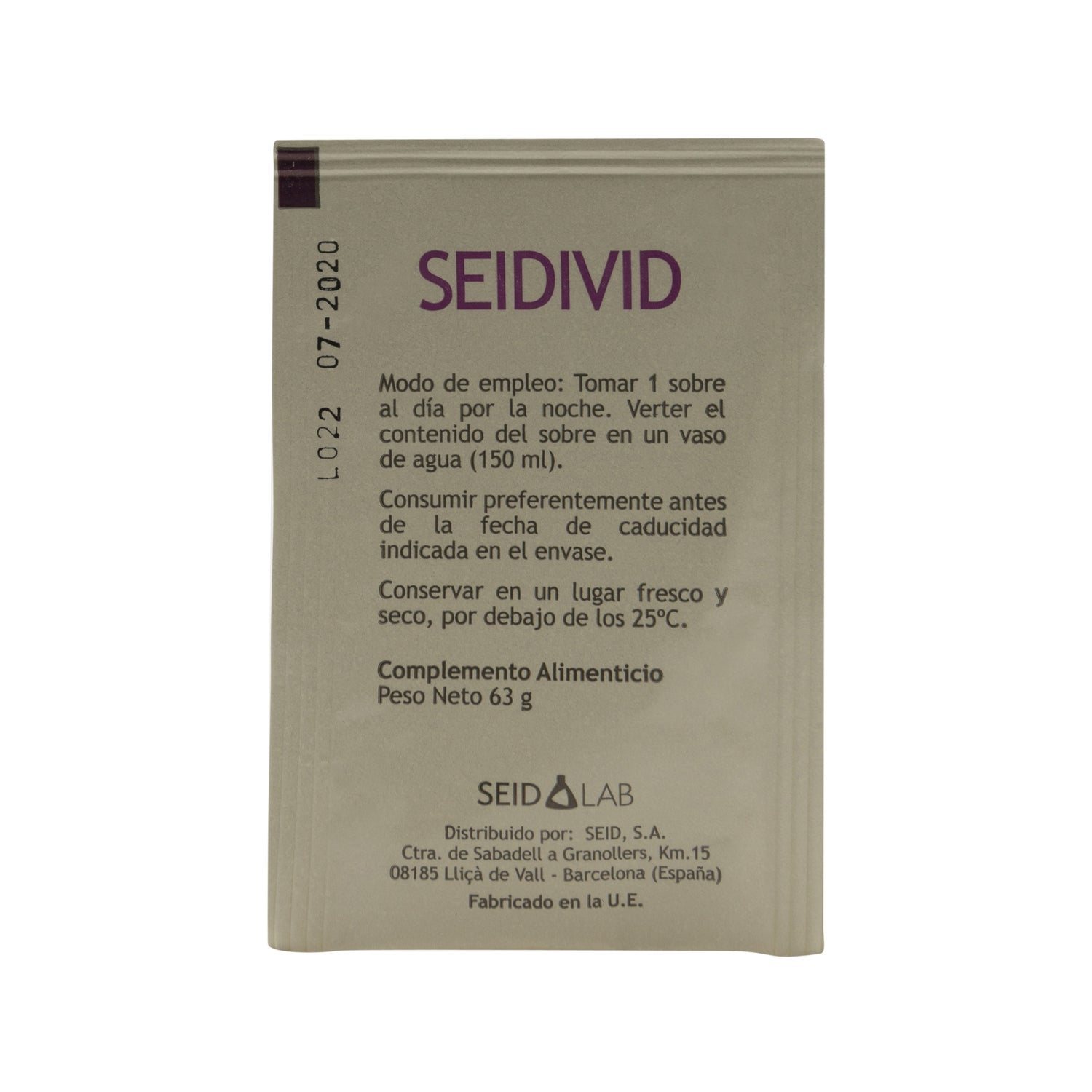 Seidivid 30sobres