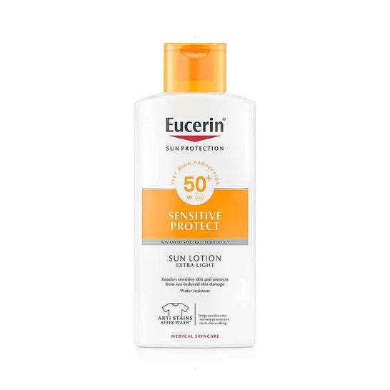 Eucerin Loción Solar Extra Light SPF50+ 400ml