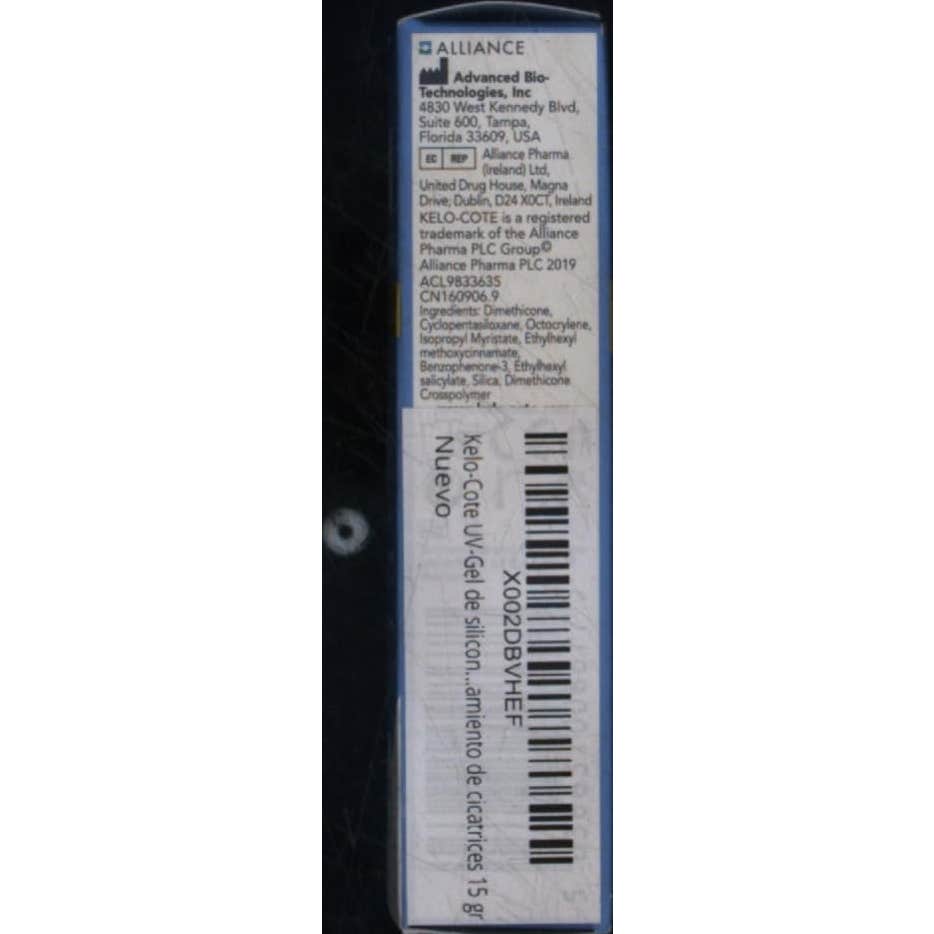 Kelo-Cote Gel Reductor de Cicatrices 15g