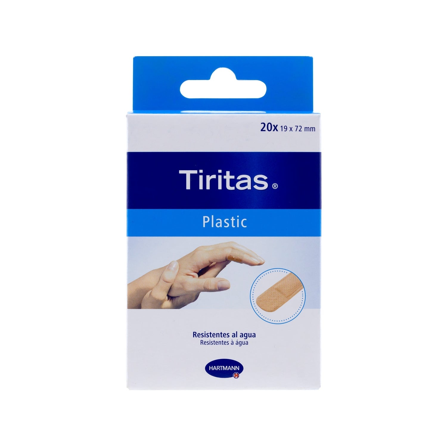 Tiritas® plástico sobre 20uds