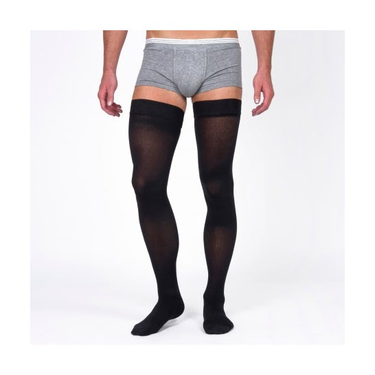 Jobst Oxygene 2 Media Muslo Antideslizante Negro T 3 M 1 par