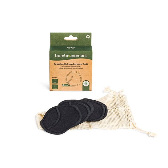 Bamboovement Reusable Makeup Remover Pads 6uds