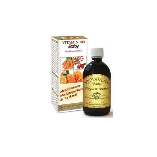 Dr Giorgini Vitamin 100 Baby Líquido sin Alcohol 500ml