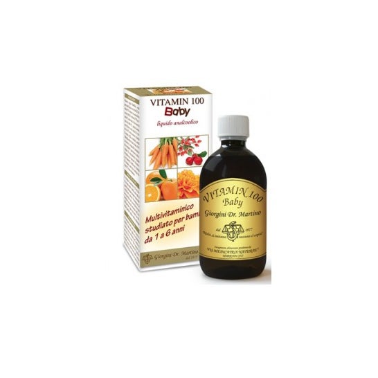 Dr Giorgini Vitamin 100 Baby Líquido sin Alcohol 500ml
