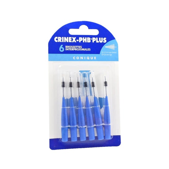Cepillos Cónicos PHB Blister de 6