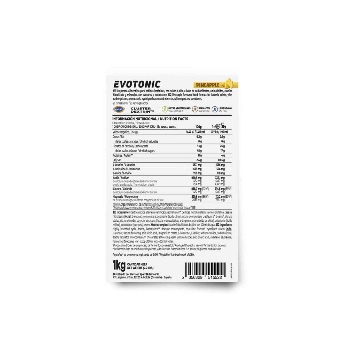 HSN Evotonic Piña 1kg