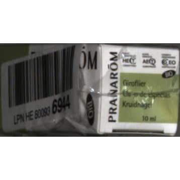 Pranarôm Aceite Esencial de Clavo de Especias BIO 10ml