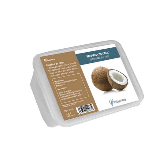 Ortoprime Parafina Rehabilitación Manos y Pies Coco 1000ml