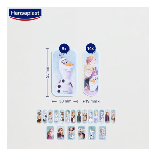 Hansaplast Frozen II Apósitos 20uds