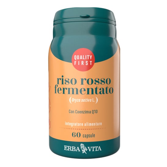 Erba Vita Arroz Rojo Fermentado 60 caps