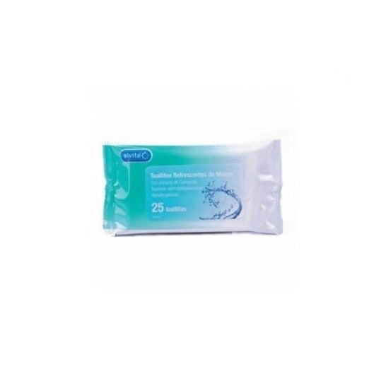 Alvita toallitas refrescantes manos 25uds