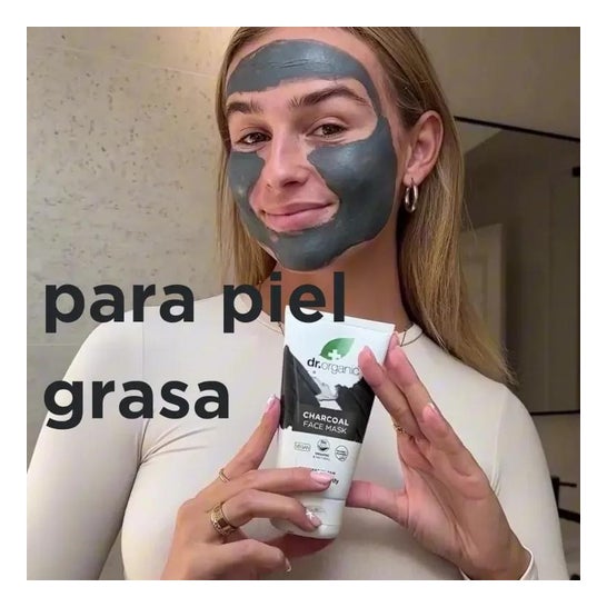 Dr.Organic Mascarilla facial Carbón activo 125ml