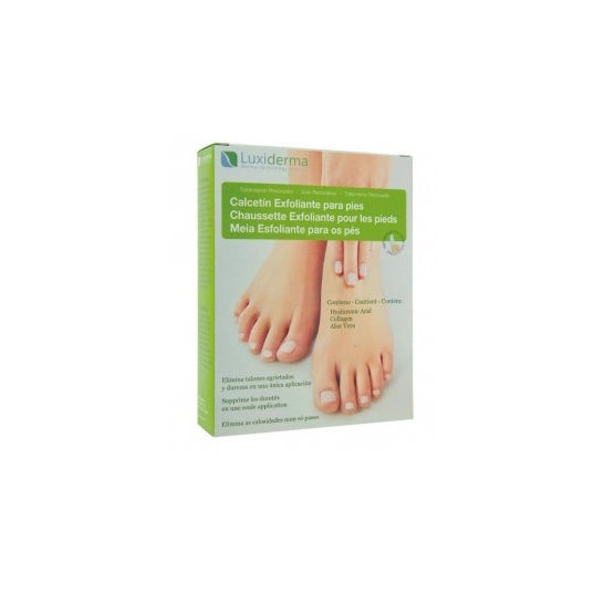 Luxiderma Calcetín Exfoliante Par de pies de calcetín