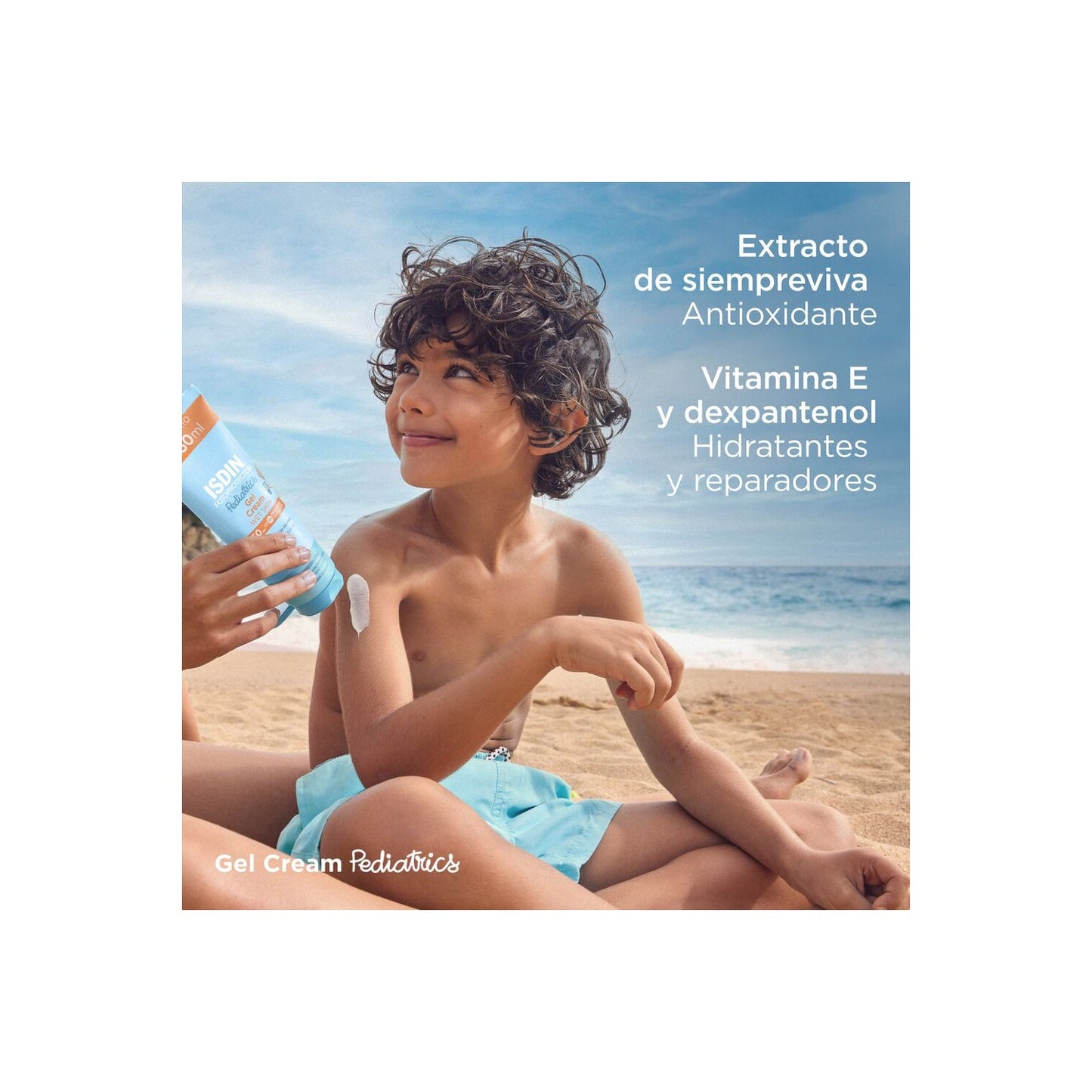 ISDIN Fotoprotector Pediatrics Gel Crema Wet Skin SPF50 250ml