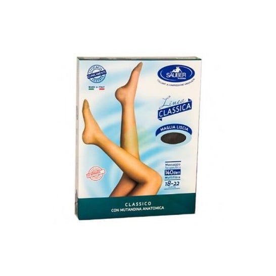 Sauber Tights Open Toe 70Den Smooth Mesh Beige T4 1 Par