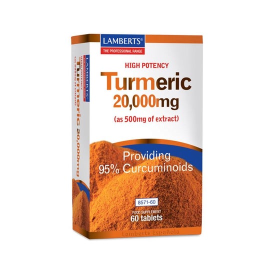 Lamberts Cúrcuma 20.000mg 60 Tabs