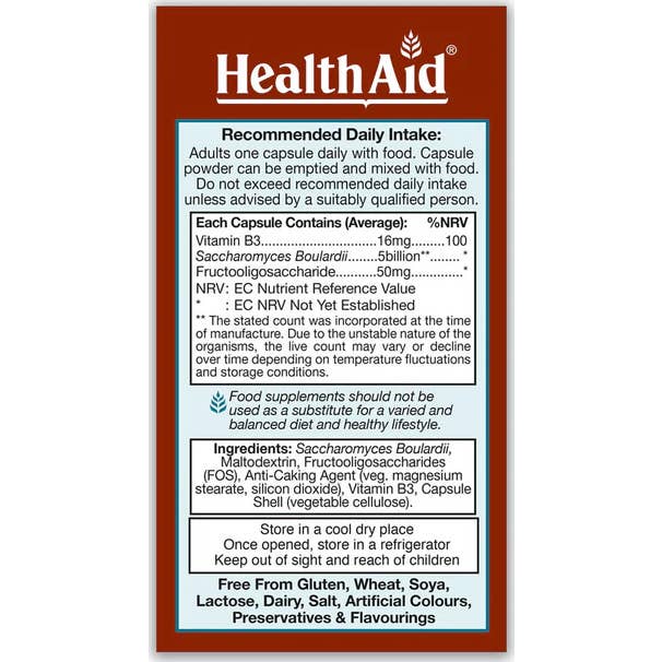 HealthAid Sacardi 30caps