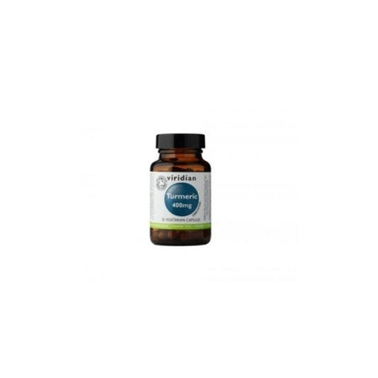 Viridian cúrcuma orgánica 400mg 30cáps