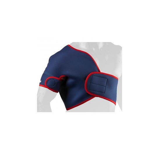 Vulkan soporte hombro derecho clásica azul 3mm Talla M