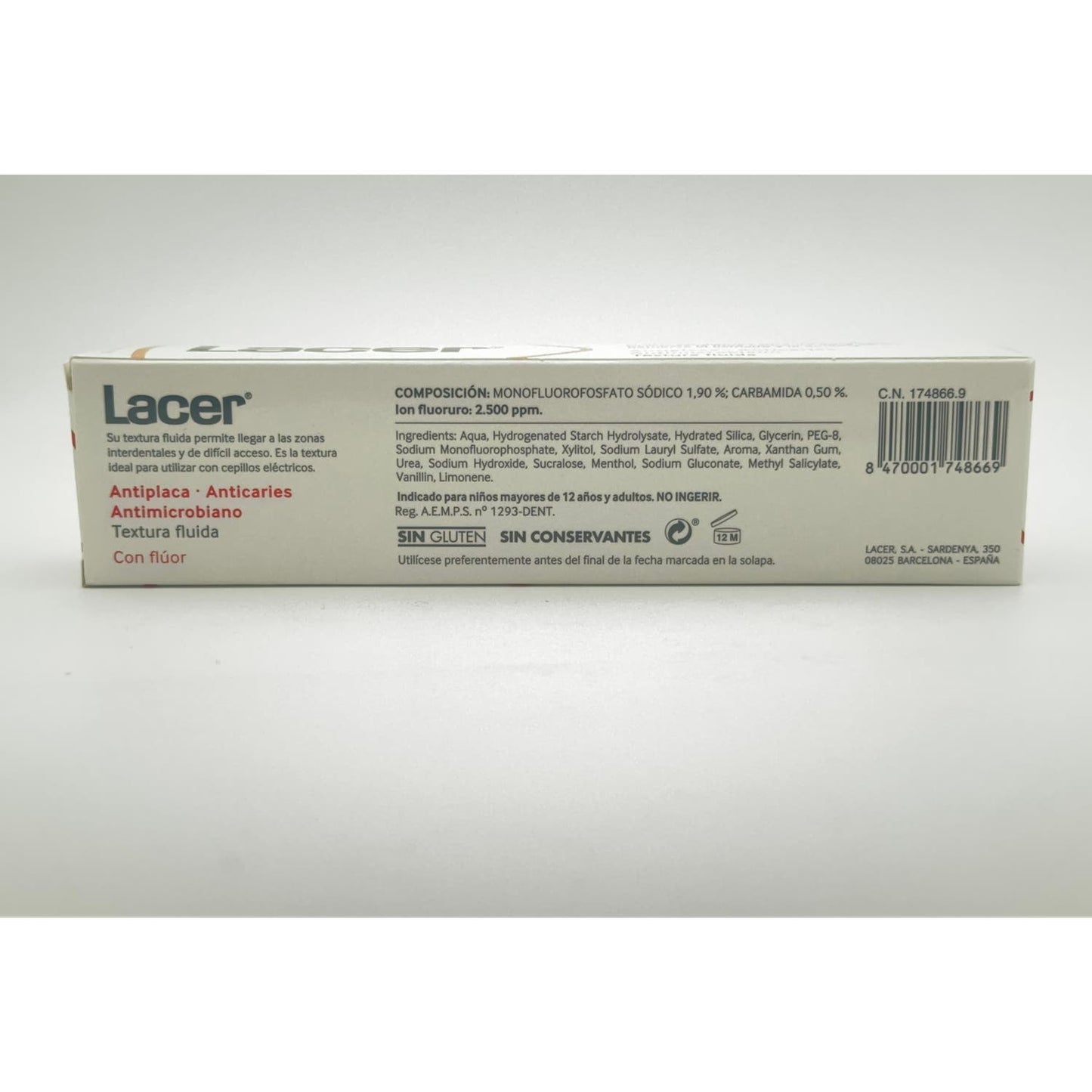 Lacer Gel Dentífrico 125ml