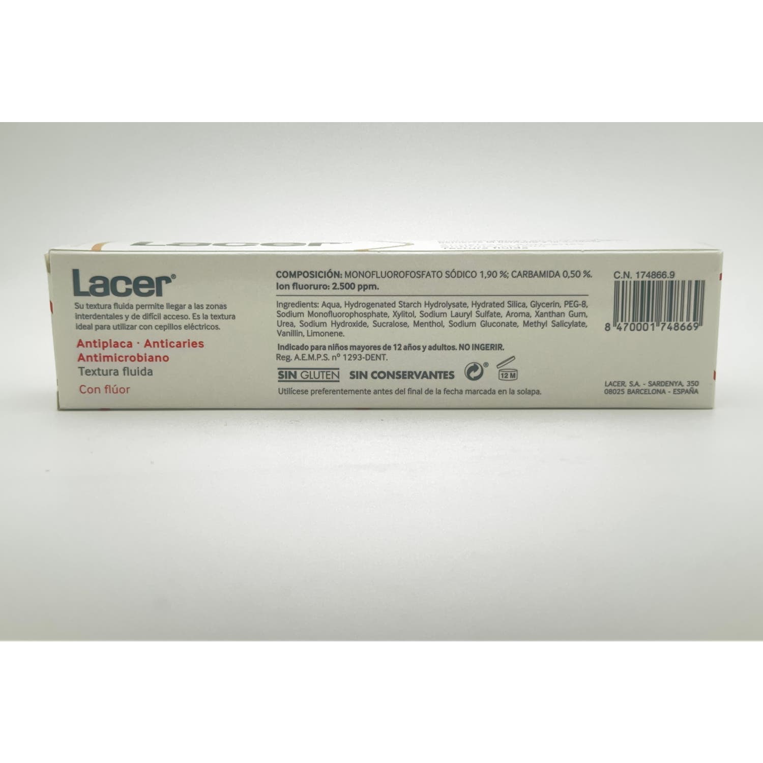 Lacer Gel Dentífrico 125ml