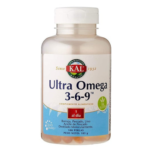Kal Ultra Omega 3-6-9 100perlas