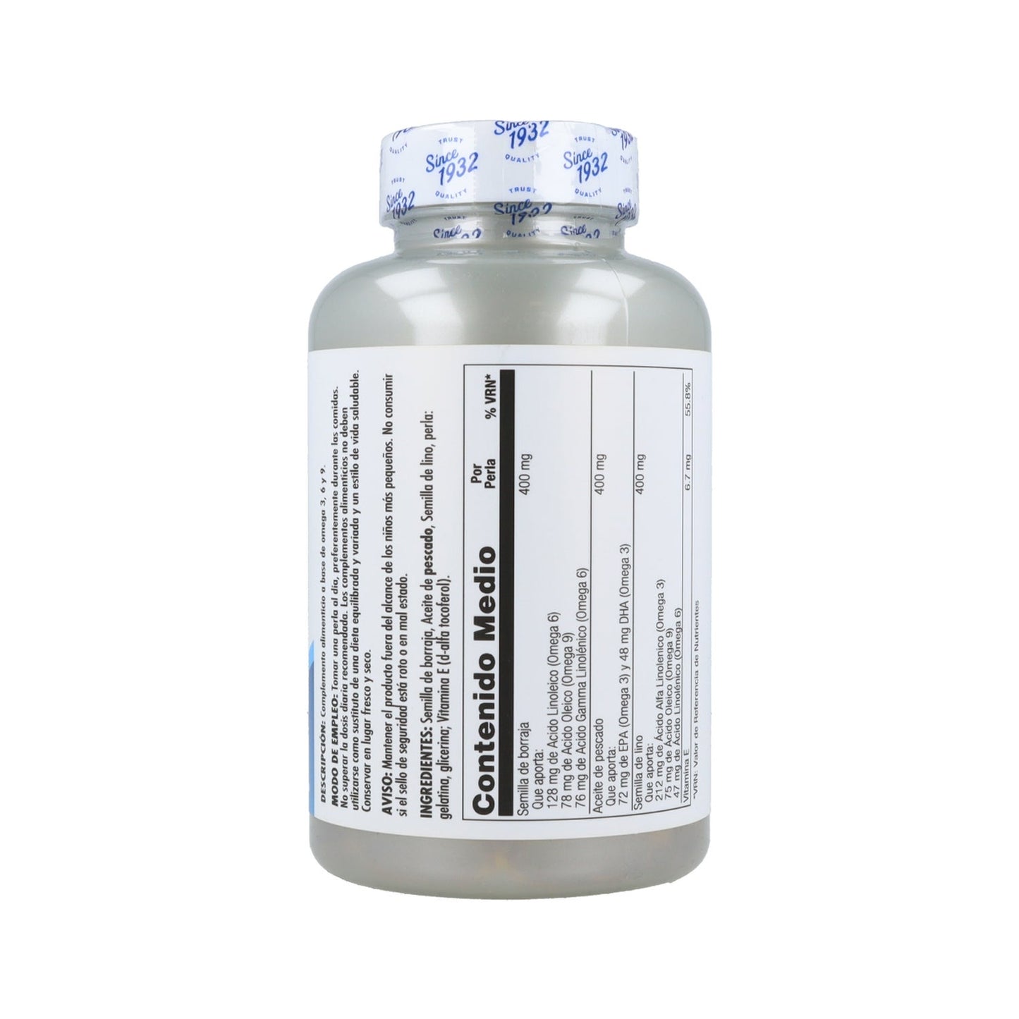 Kal Ultra Omega 3-6-9 100perlas