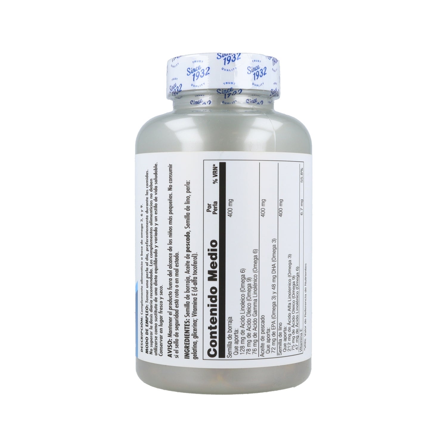Kal Ultra Omega 3-6-9 100perlas