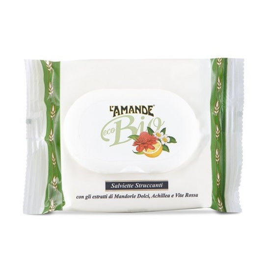 L'Amande Cleansing Wipes Bio 25 uds