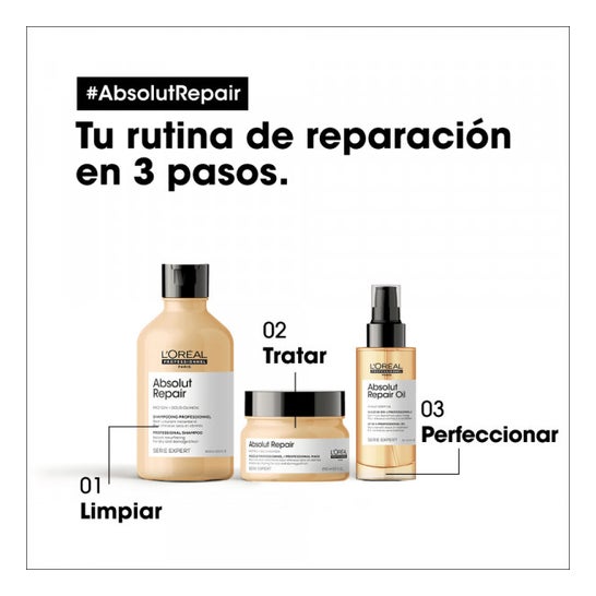 L'Oréal Serie Expert Absolute Repair Gold Quinoa Shampoo 300ml