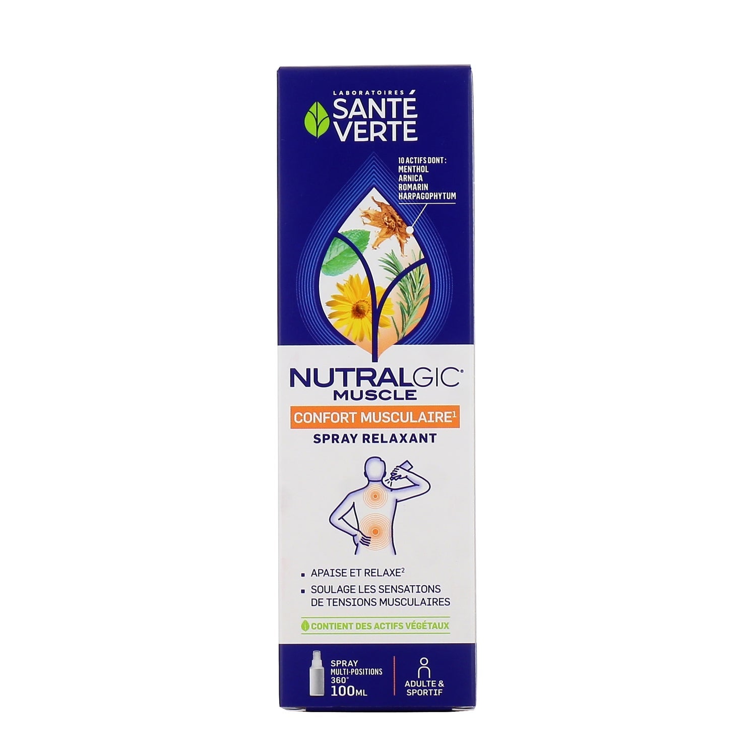 Santé Verte Nutralgic Spray Huiles Essentielles 100ml
