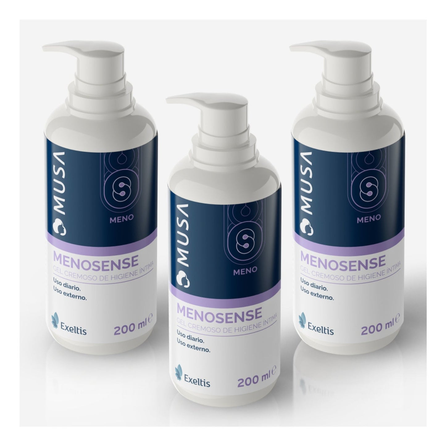 Musa Menosense Gel Higiene Íntima Hidratante Menopausia 200ml