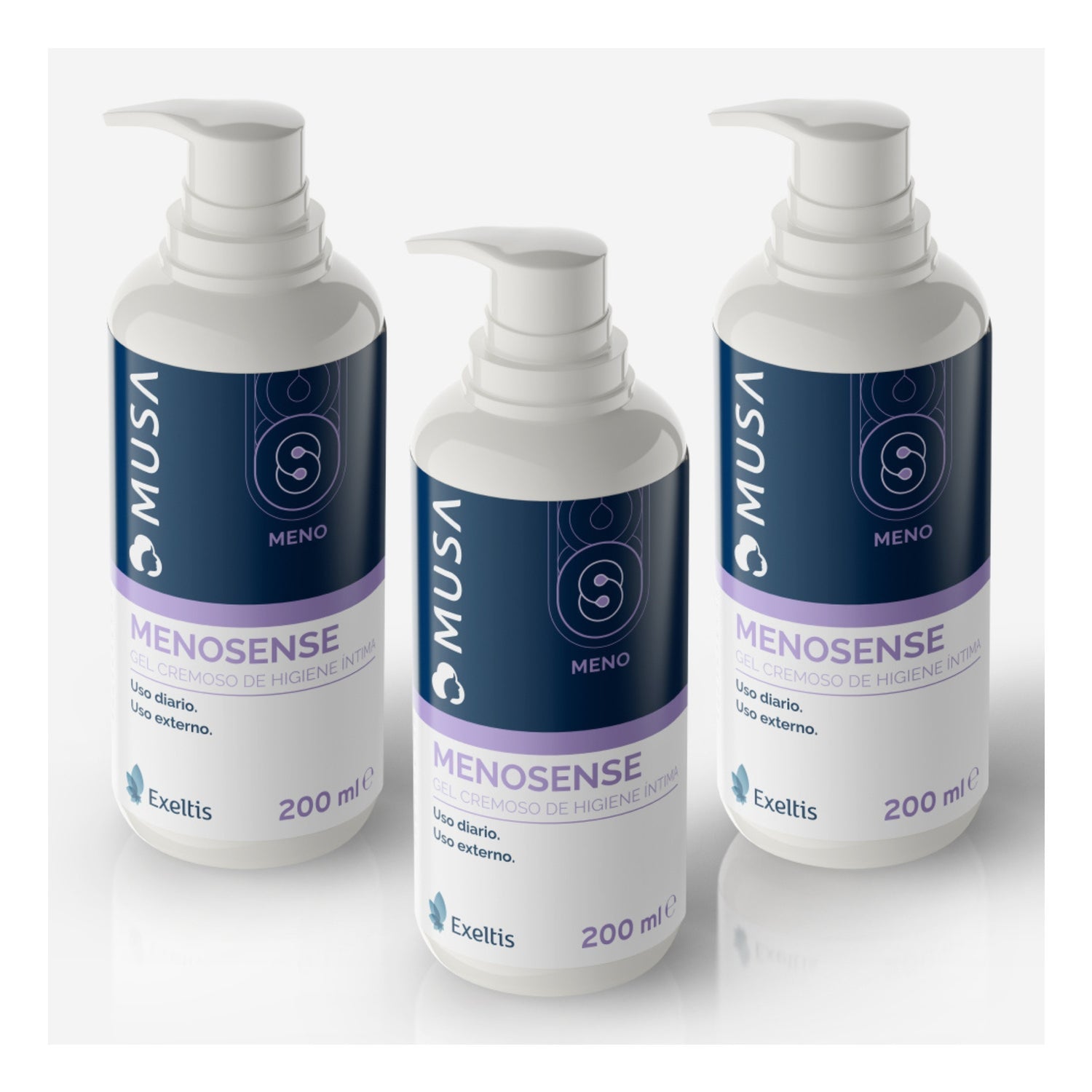 Musa Menosense Gel Higiene Íntima Hidratante Menopausia 200ml