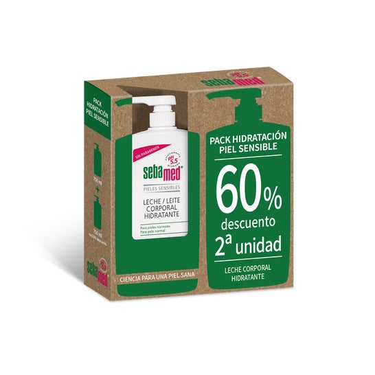 Sebamed Leche Corporal Pieles Normales y Sensibles 2x750 ml