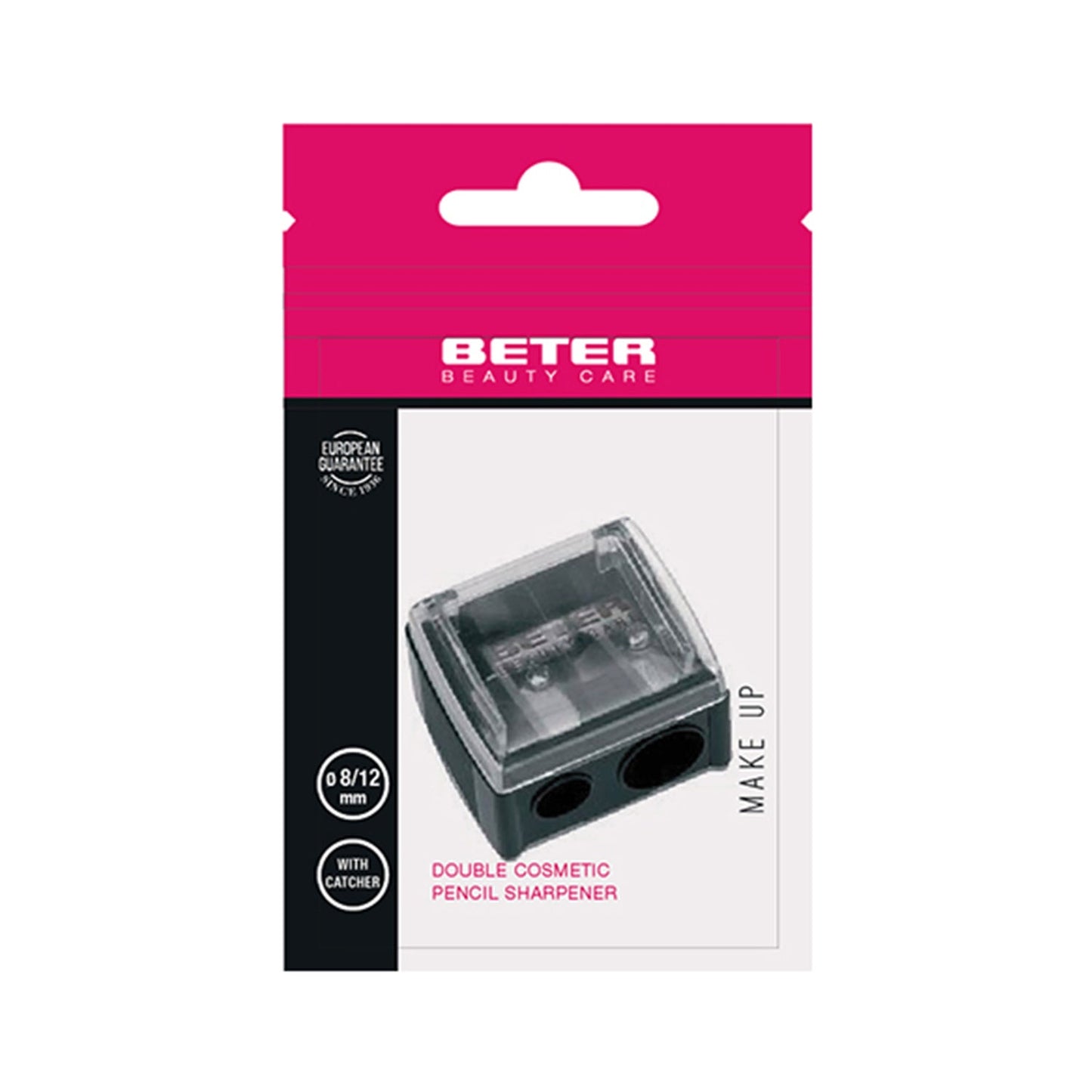 Beter Sacapuntas Cosmética Doble 8mm y 12mm