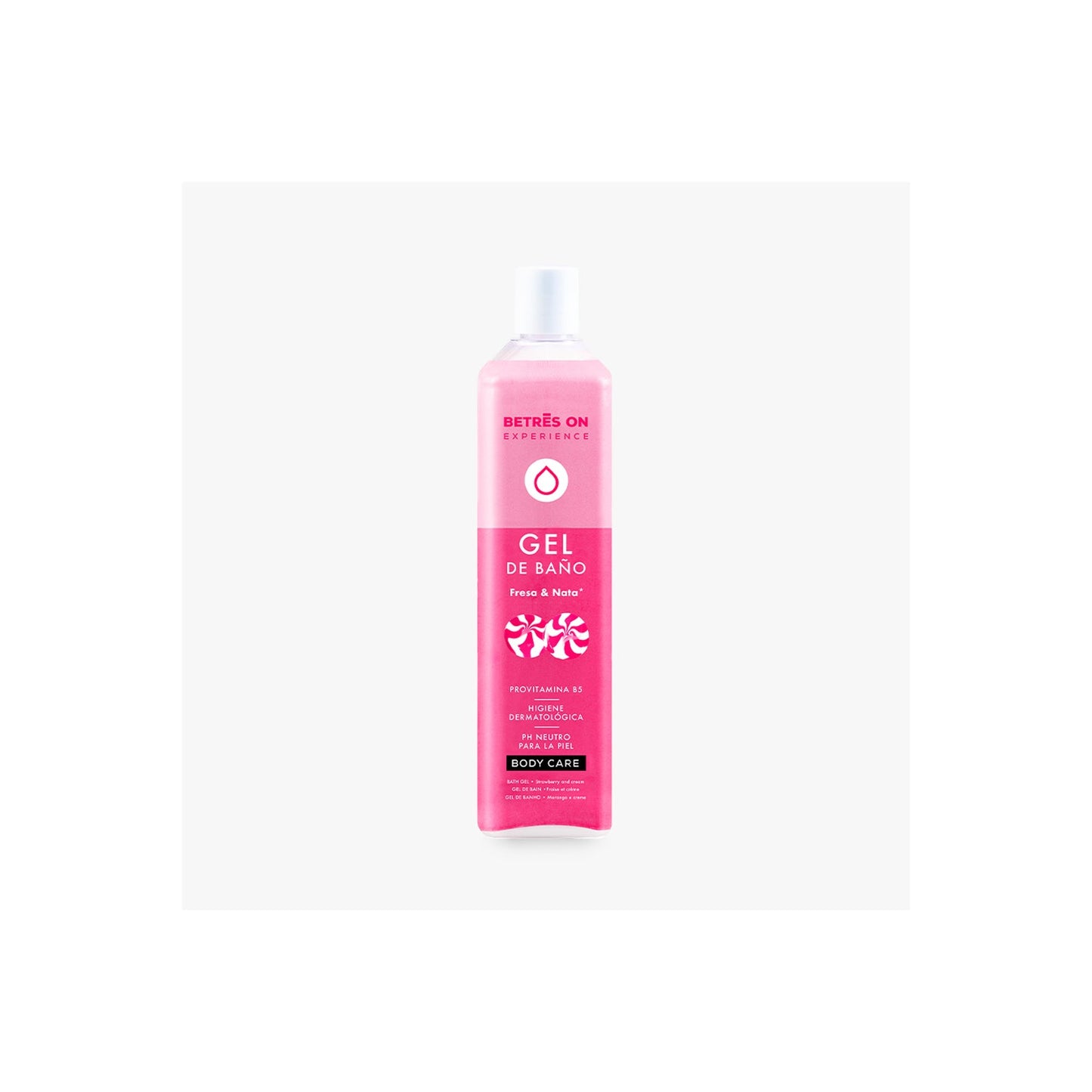 Betres On Gel Baño Fresa y Nata 750ml